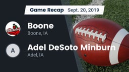 Recap: Boone  vs. Adel DeSoto Minburn 2019