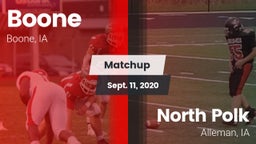 Matchup: Boone vs. North Polk  2020