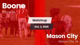 Matchup: Boone vs. Mason City  2020