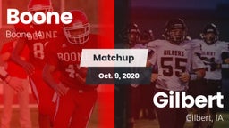 Matchup: Boone vs. Gilbert  2020