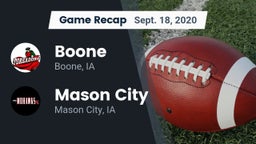 Recap: Boone  vs. Mason City  2020
