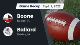 Recap: Boone  vs. Ballard  2022