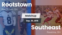 Matchup: Rootstown vs. Southeast  2016
