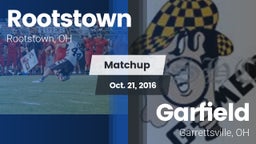 Matchup: Rootstown vs. Garfield  2016