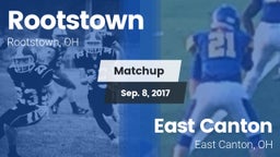 Matchup: Rootstown vs. East Canton  2017