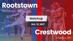 Matchup: Rootstown vs. Crestwood  2017