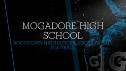 Rootstown football highlights Mogadore High School
