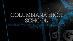 Rootstown football highlights Columbiana High School
