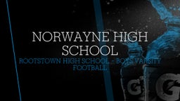 Rootstown football highlights Norwayne High School