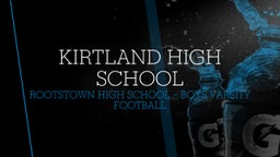 Rootstown football highlights Kirtland High School