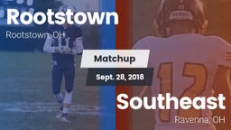 Matchup: Rootstown vs. Southeast  2018