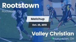 Matchup: Rootstown vs. Valley Christian  2019