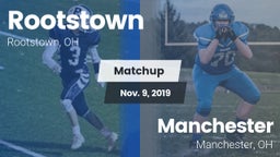 Matchup: Rootstown vs. Manchester  2019