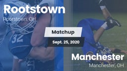 Matchup: Rootstown vs. Manchester  2020