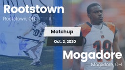 Matchup: Rootstown vs. Mogadore  2020