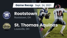 Recap: Rootstown  vs. St. Thomas Aquinas  2021