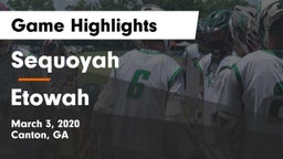 Sequoyah  vs Etowah  Game Highlights - March 3, 2020