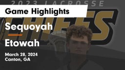 Sequoyah  vs Etowah  Game Highlights - March 28, 2024