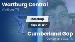 Matchup: Wartburg Central vs. Cumberland Gap  2017