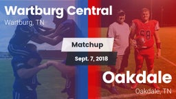 Matchup: Wartburg Central vs. Oakdale  2018