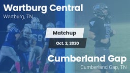 Matchup: Wartburg Central vs. Cumberland Gap  2020