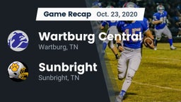 Recap: Wartburg Central  vs. Sunbright  2020