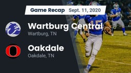 Recap: Wartburg Central  vs. Oakdale  2020