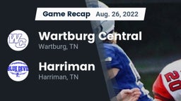 Recap: Wartburg Central  vs. Harriman  2022