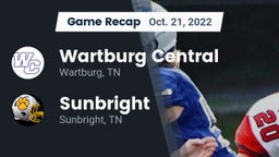 Recap: Wartburg Central  vs. Sunbright  2022