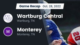 Recap: Wartburg Central  vs. Monterey  2022