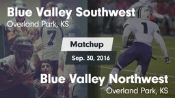 Matchup: Blue Valley SW vs. Blue Valley Northwest  2016