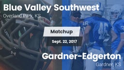 Matchup: Blue Valley SW vs. Gardner-Edgerton  2017
