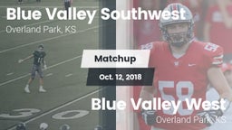 Matchup: Blue Valley SW vs. Blue Valley West  2018