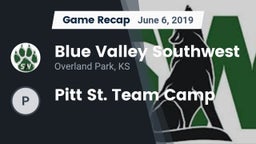 Recap: Blue Valley Southwest  vs. Pitt St. Team Camp 2019