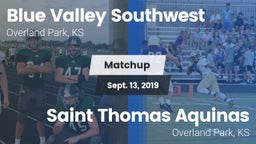 Matchup: Blue Valley SW vs. Saint Thomas Aquinas  2019