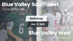 Matchup: Blue Valley SW vs. Blue Valley West  2019