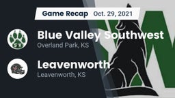 Recap: Blue Valley Southwest  vs. Leavenworth  2021