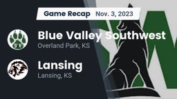 Recap: Blue Valley Southwest  vs. Lansing  2023