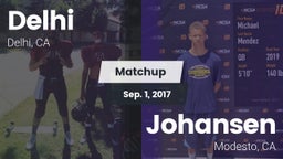 Matchup: Delhi vs. Johansen  2017
