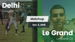 Matchup: Delhi vs. Le Grand  2018