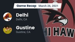 Recap: Delhi  vs. Gustine  2021