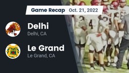 Recap: Delhi  vs. Le Grand  2022