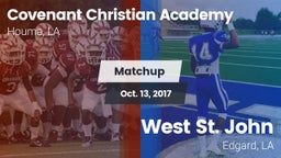 Matchup: Covenant Christian A vs. West St. John  2017