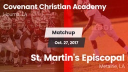 Matchup: Covenant Christian A vs. St. Martin's Episcopal  2017