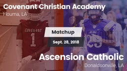 Matchup: Covenant Christian A vs. Ascension Catholic  2018
