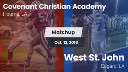 Matchup: Covenant Christian A vs. West St. John  2018