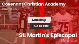 Matchup: Covenant Christian A vs. St. Martin's Episcopal  2018