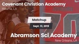 Matchup: Covenant Christian A vs. Abramson Sci Academy  2019