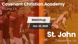 Matchup: Covenant Christian A vs. St. John  2020