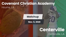 Matchup: Covenant Christian A vs. Centerville  2020